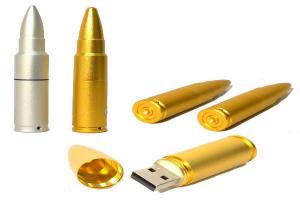 Supposta pallottola usb