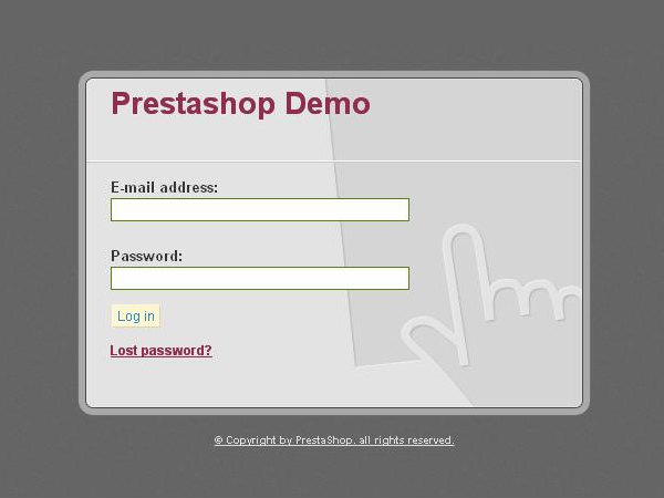 Recupero password Prestashop