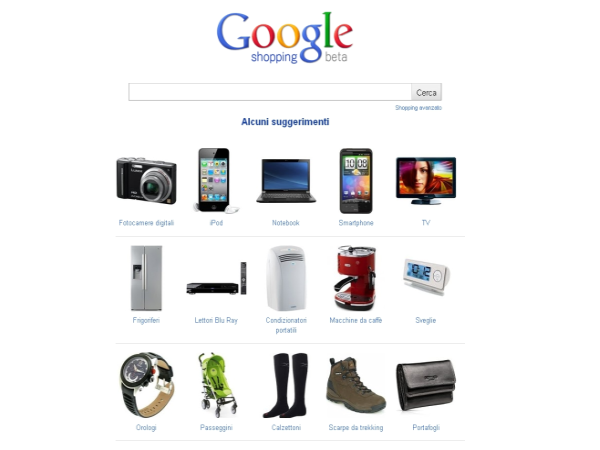 Google Shopping, il motore di ricerca per chi vende online
