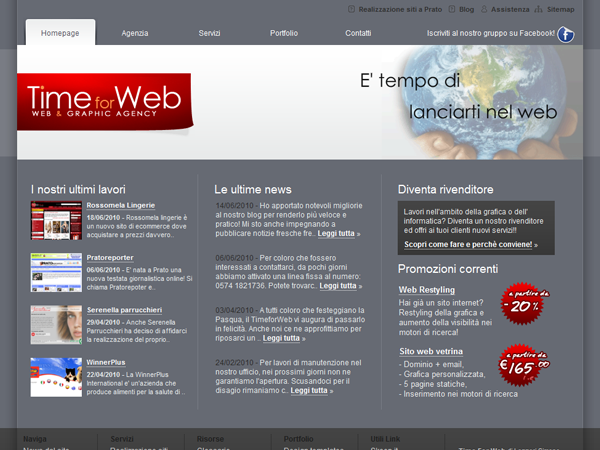 Realizzazione siti web a Prato